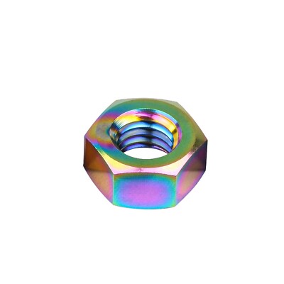 Titanium Hex Nut M4 M5 M6 M8 Nuts Grade 5 Fastener for Bike Motorcycle Car Boat