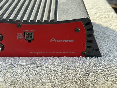 Pioneer GM-X262 Bridgeable 2-Channel Power Amplifier 80W x 2/200W