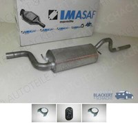 Imasaf Auspuff Mitteltopf für Chrysler Grand Voyager 2.8 CRD 2004-2008