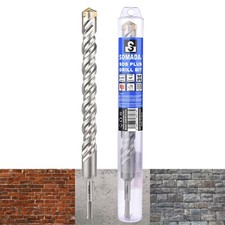1-1/8 x 12 Inch SDS Plus Rotary Hammer Drill Bit Masonry Concrete Heavy Duty