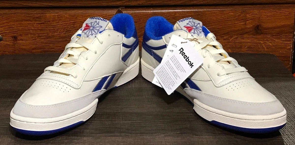 Club C Revenge Vintage Shoes - Chalk / Collegiate Royal / Excellent Red |  Reebok