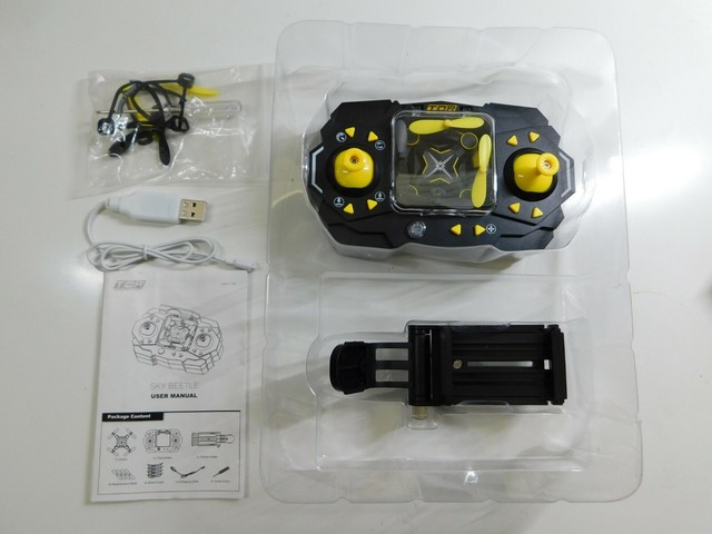 Tenergy Tdr Sky Beetle Mini Rc Drone With Camera Live Video 2 4ghz Fpv C1 For Sale Online Ebay