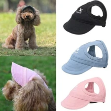 Pet Dog Sun Hats Peaked Cap Dog Baseball Caps Pet Supplies Wear-resistant Cute