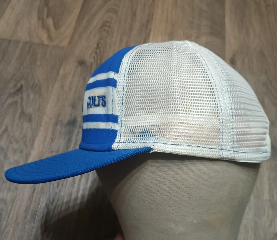 Vintage 1970's Baltimore Colts Blue Snapback Trucker Hat Cap Rare - Image 3 of 4