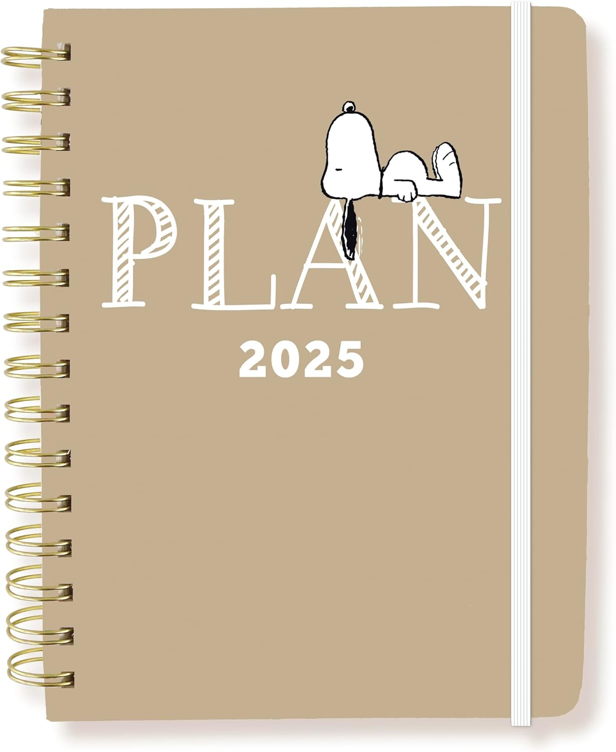 18 Month Hardbound Spiral Planner by , Jul. 2024 – Dec. 2025 Calendar, Weekly an