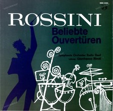 Rossini, Symphonie Orchester Radio Genf, Rivoli - Beliebte Ouvertüren LP .
