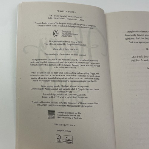 Happy & Other Ridiculous Aspirations by Turia Pitt - 2022 Paperback Book - Picture 10 of 14