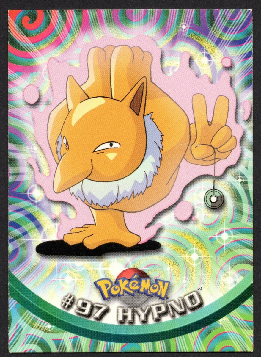 HYPNO CARD #97 POKEMON TRADING CARD COLLECTION TOPPS 1999-2000 | eBay