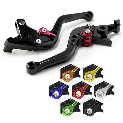 CNC Motorbike Brakes Clutch Levers And Grips For Kawasaki ZX6R 05-06 BLACK red