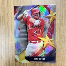 2025 Topps Series 1 Baseball: Stars Of MLB Card (SMLB-8) Mike Trout