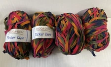 Moda Dea Ticker Tape Ribbon Yarn Lot, Charade