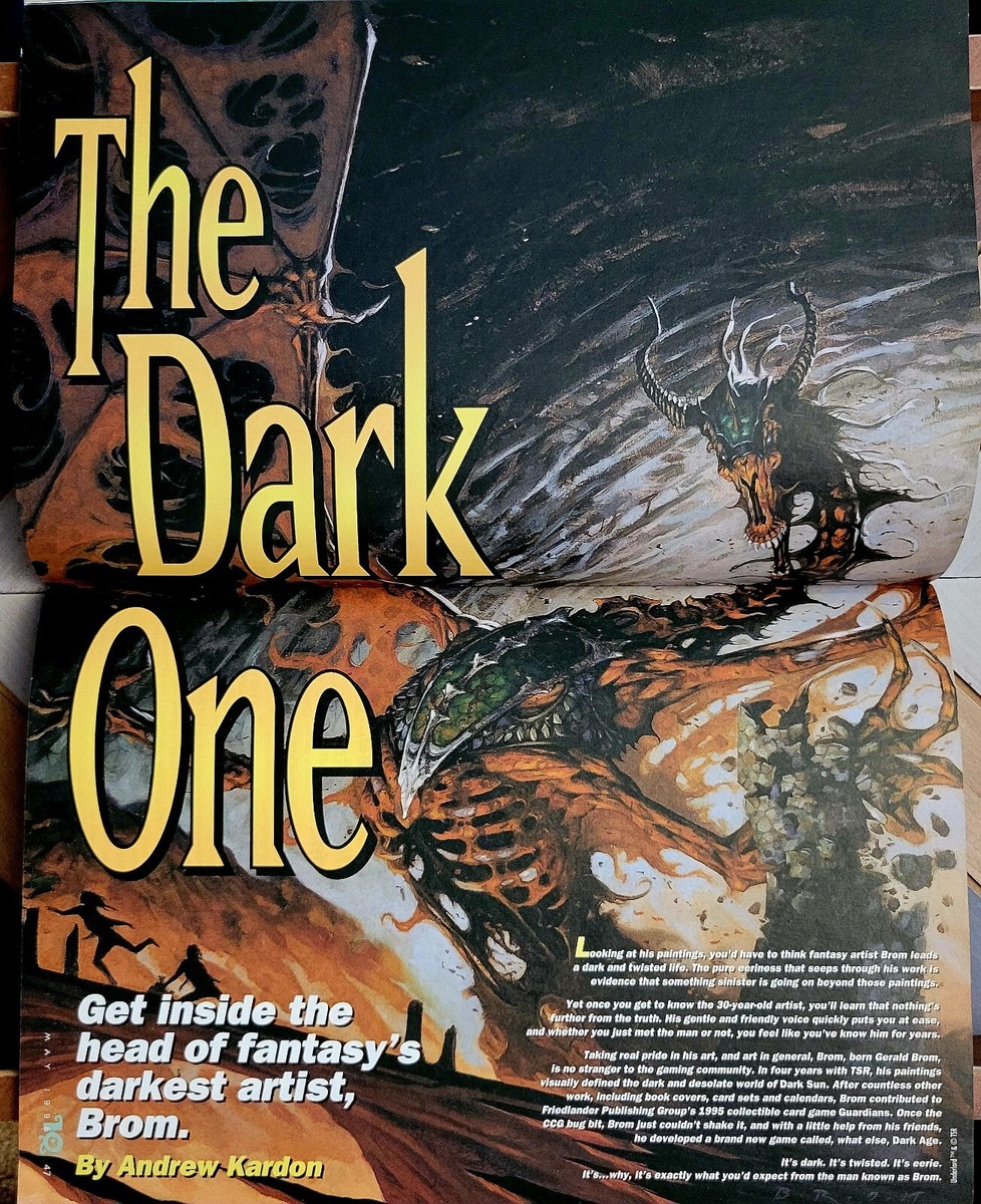 Inquest Gamer #13 (Wizard May 1996) DARK ONE | Guide To CCG