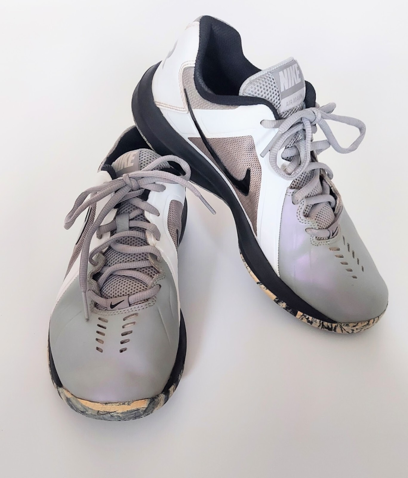 Nike Air Mavin Low Ankle Gray Basketball Sneakers Size 8 2019 719924-0005US