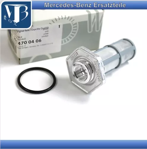 Original Mercedes W123 C123 Coupé S123 T-Modell Tankfilter Benzin Kraftstoffsieb