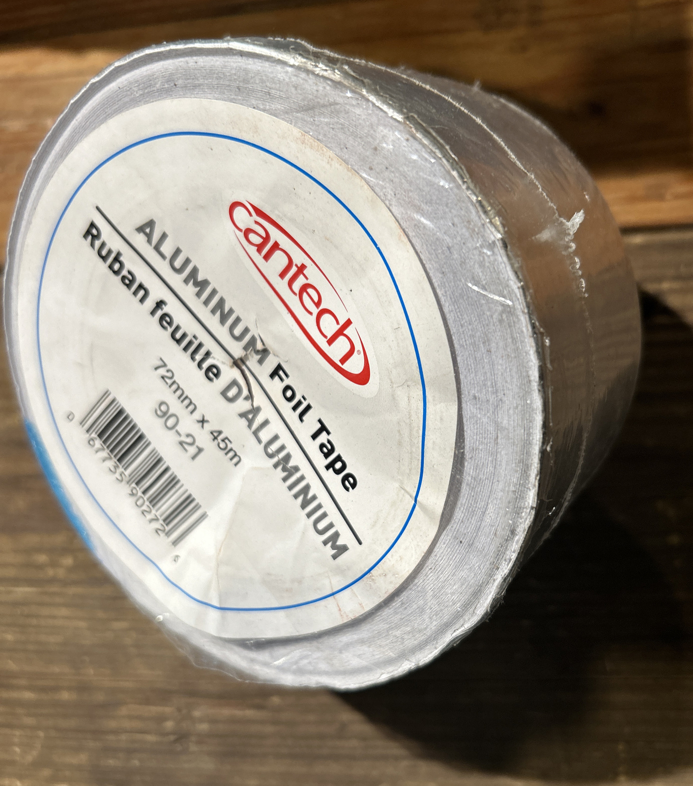 Cantech Tape Foil Silver Aluminum 48mm X 45m 9021 for sale online eBay