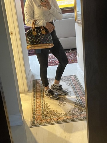 Louis Vuitton Alma Bag PM Black Monogram Multicolor Canvas - 第 11/12 張圖片