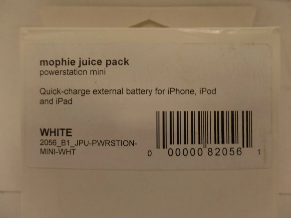 Mophie Juice Pack Powerstation Mini 3.000 mAh Para Tabletas/Smartphones USB Blanco Foto 3 de 4