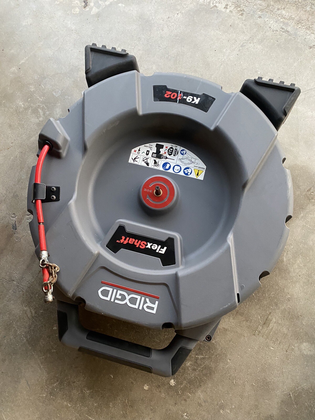 RIDGID K9102 FlexShaft Machine Drain Cleaner 95691642639 eBay