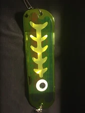 High Percentage 8” Flasher/360/Rotator Green Chrome Series