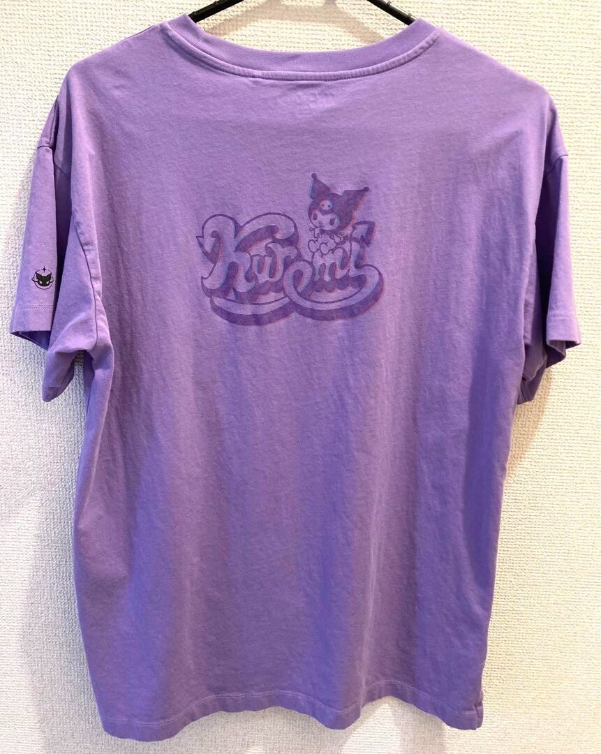 国内発送【RONRON】KUROMI TWINKLING UNICORN OVER FIT Tシャツ UNIQLO Sanrio KUROMI & MY MELODY T-shirt Oversize Fit XL