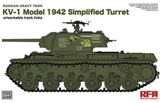 Rye Field  5041  1/35 Russian Heavy Tank KV-1 Model 1942 Simplified Turret