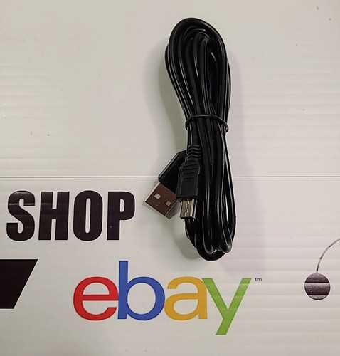 Câble Mini USB vers USB 2.0 6,5 pieds 2 m - Noir pour manettes PS3, cellules, caméras