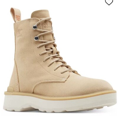 SOREL Hi-Line Lace-Up Mid-Shaft Lug-Sole Booties - US Size 6  display picture 2