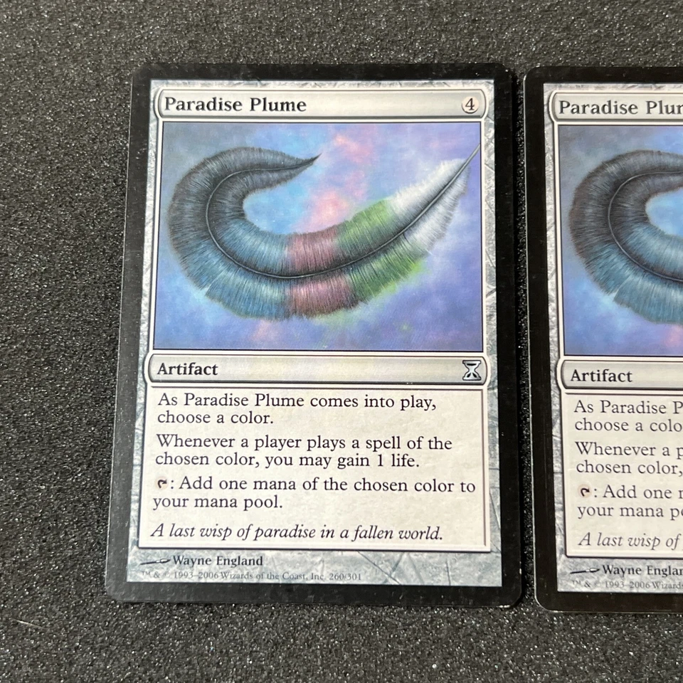 Paradise Plume Magic The Gathering Mtg Artifact Time Spiral Card 2 - Image 2 of 4