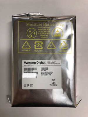 WD Ultrastar HUS726T4TALS204 4TB 7.2K 3.5'' 12Gbps SAS Hard Drive - Brand New