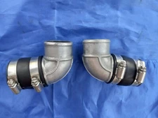 kawasaki 550sx jetski OEM waterbox exhaust bends with clamps and hoses