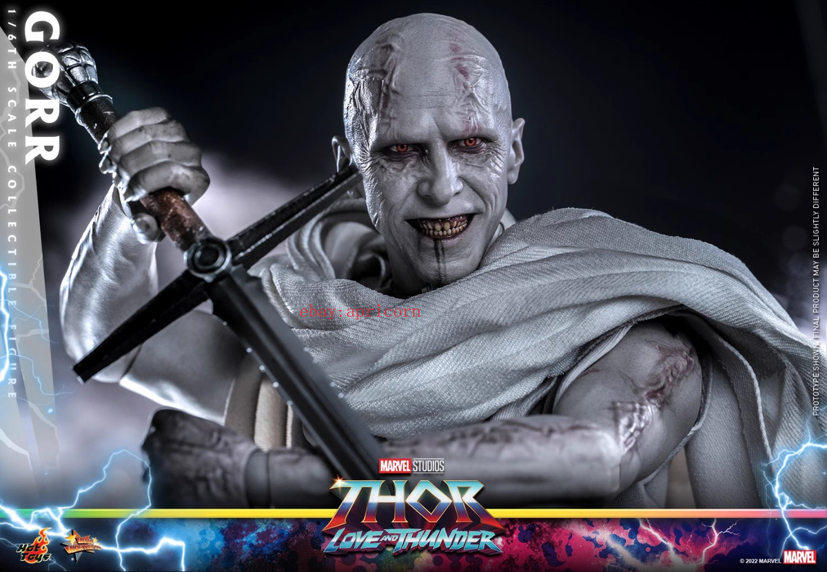 Hot Toys MMS676 Thor: Love and Thunder 1/6 GORR Action Figure 