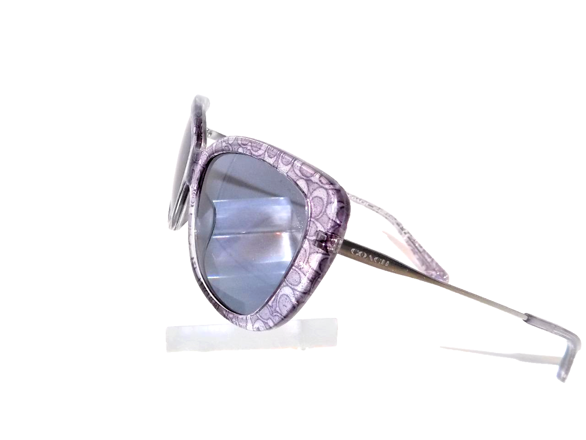 COACH Purple Marble Cat-Eye Sunglasses Coach CL926 HC8378U 5777U6 Sunglasses Women main image 3