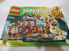Ninjago *TEMPLE OF LIGHT* (70505)  Last Battle Lord Garmadon-used-incomplete