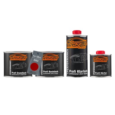 Autolack Set Dose spritzfertig für Mini B83 Blazing Red II Metallic 1,75L