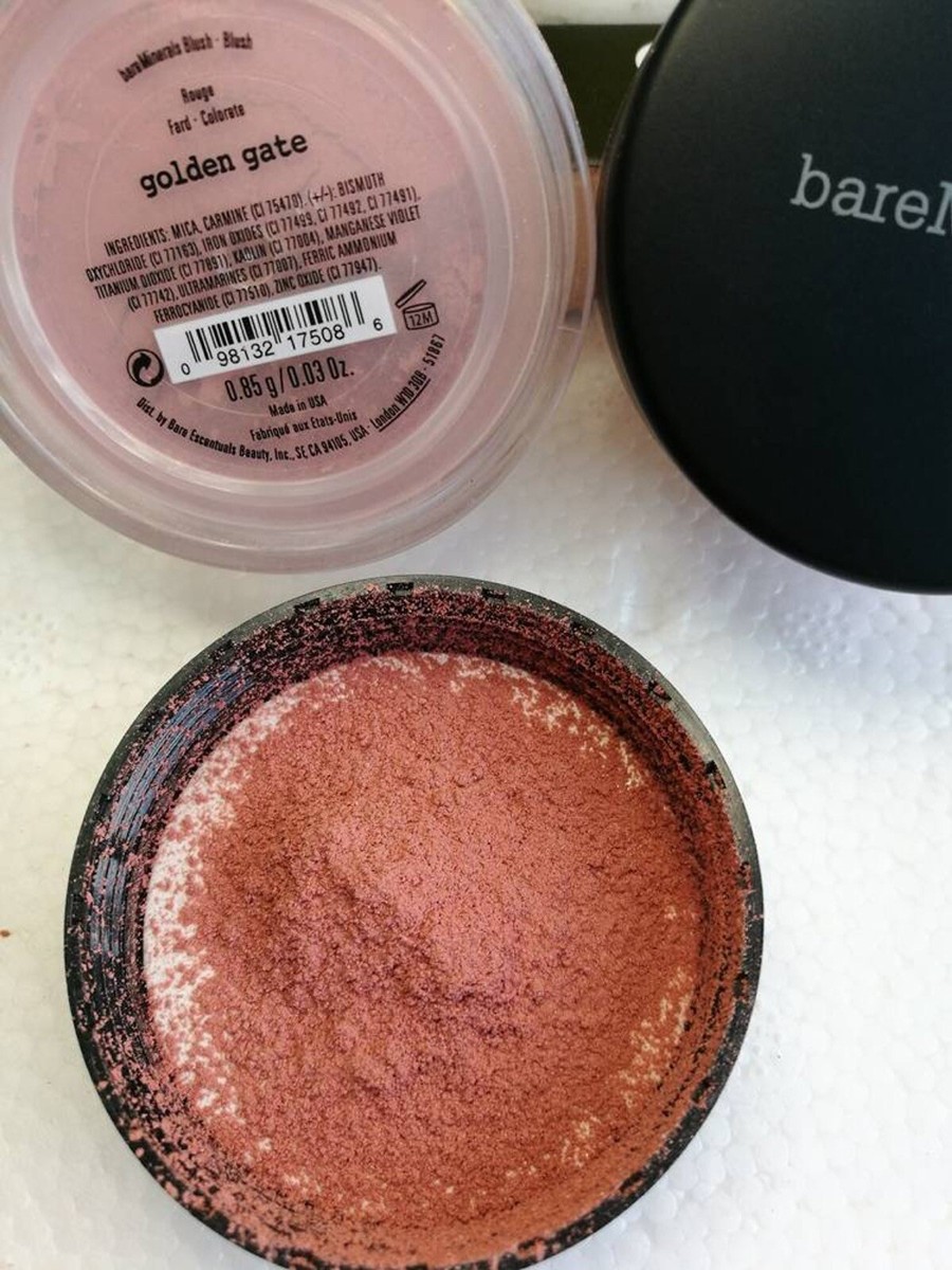 Bare Minerals Loose Powder Blush Golden Gate .03 oz / .85 g SEALED 