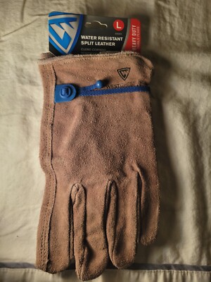 NEW Westchester water resistant split leather WORK GLOVES SIZE
