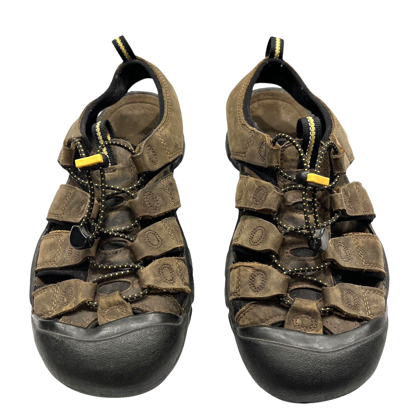 Sandali Keen Newport in pelle scarpe da acqua outdoor escursionismo marrone taglia 10