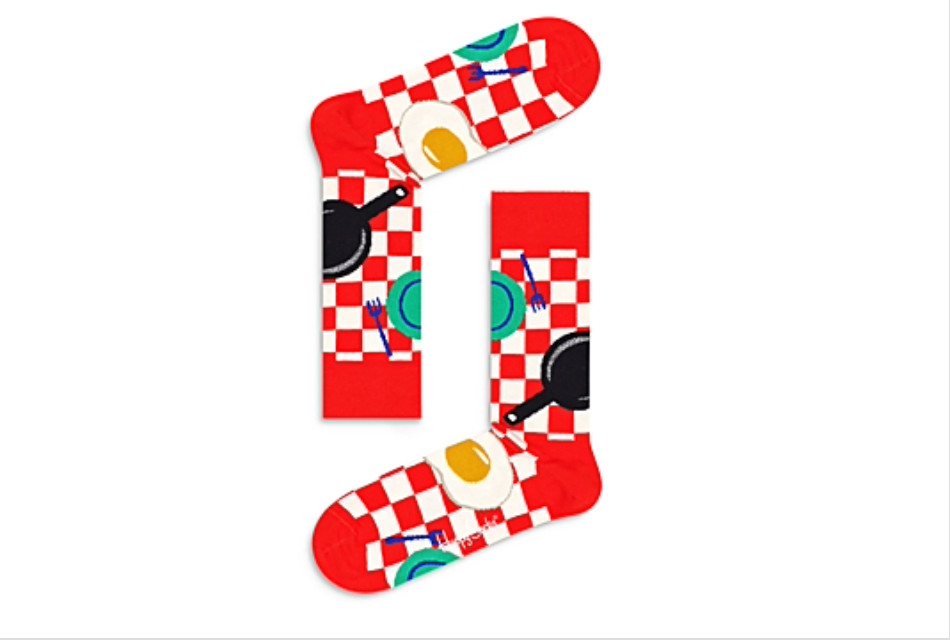 НОВЫЕ носки с бирками Happy Socks Sz M Crew