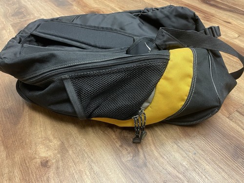 Y2K 2000s Nike Backpack Yellow/Black - Picture 7 of 15