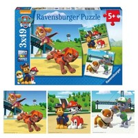 Paw Patrol Puzzle 3 X 49 Teile Helfer Auf 4 Pfoten Legespiel Ravensburger