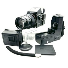 Zenza Bronica ETRS, 150mm F3.5 Lens, Extra 120 Film Back  ETR Ei Motor Winder 