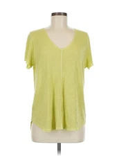 Wasabi + mint Women Green Short Sleeve T-Shirt M