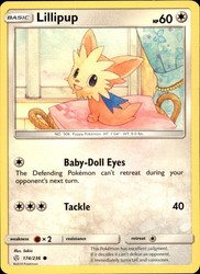 Lillipup 174/236 Common Cosmic Eclipse Pokemon TCG