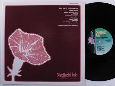 MICHAEL NEWMAN Classical Guitarist - SHEFFIELD LAB - LP NM A609