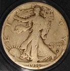 1916-S  obv. m.m. Walking Liberty Half Dollar * Silver * Free S/H After 1st item