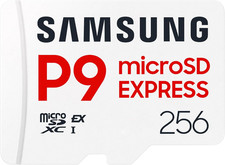 P9 Express Microsd Express Card, 256GB Microsdxc Memory Card, up to 800 Mb/S, fo