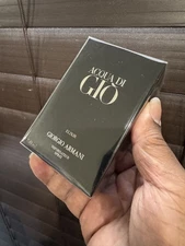 ACQUA DI GIO ELIXIR by Giorgio Armani | Men's 1.6 Oz.Parfum Spray | NEW & SEALED