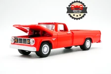 1967 DODGE D100 HITCH TOE ORANGE PICKUP 1:64 SCALE DIECAST COLLECTOR MODEL CAR