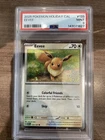 Eevee 133/165 Cosmos Holo MINT PSA 9 Pokemon 2025 Holiday Calendar