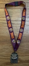 Chuck E Cheese Birthday Star Medal 13" Purple Lanyard Kid Party Award Mouse